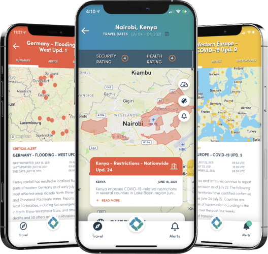 OZZI Safe Travel App